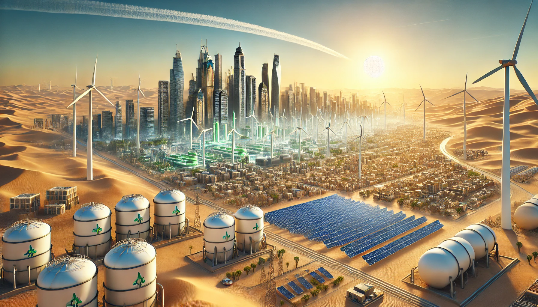 El Medio Oriente Anuncia un Cambio Monumental hacia la Energía de Hidrógeno Verde: Un Cambio de Juego para la Sostenibilidad Global